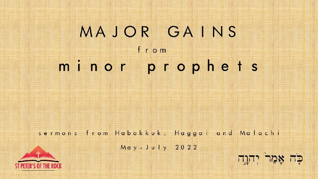 Major Gains from Minor Prophets